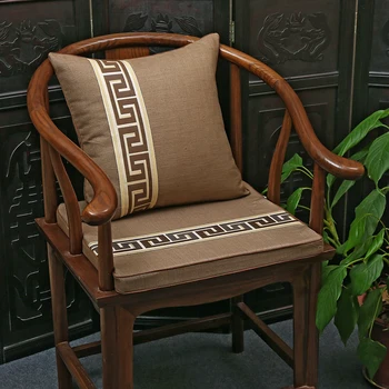Visdažādākie ģeometriskie Mežģīnes, Ķīnas Sēdekļa Spilvena, Etniskā Ēdamistabas Krēsls Krēslā Anti-slip Sēdekļa Polsteriem Veļa Spilveni Sēdekļu Dīvāns Mats